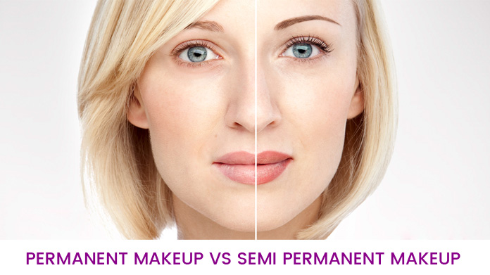 Permanent Makeup Vs Semi