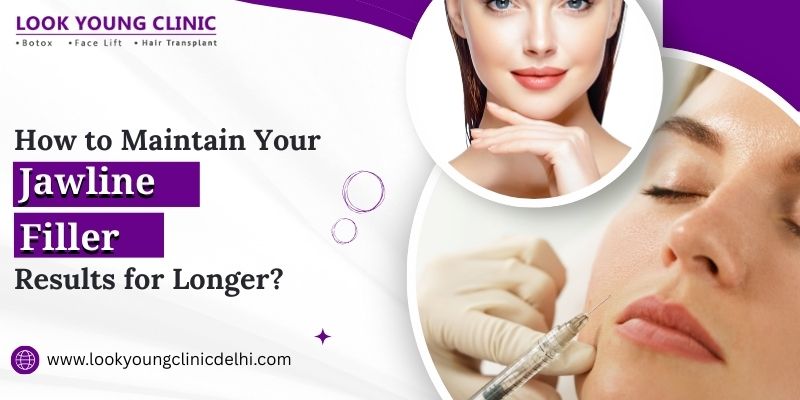 maintain your jawline filler results for longer