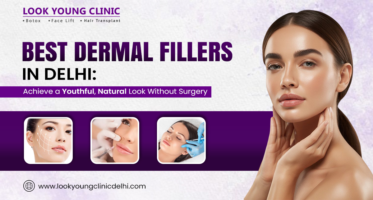 Best Dermal Fillers in Delhi: Achieve a Youthful, Natural Look Without Surgery