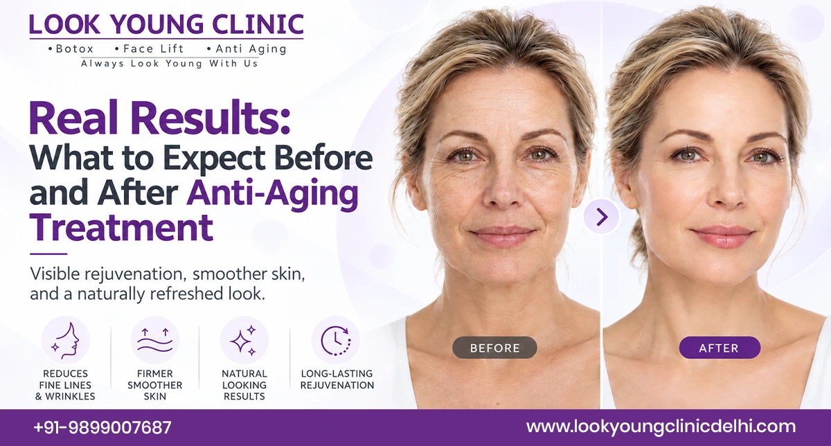 Real Results: What to Expect Before and After Anti-Aging Treatment