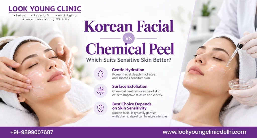 Korean facial treatment