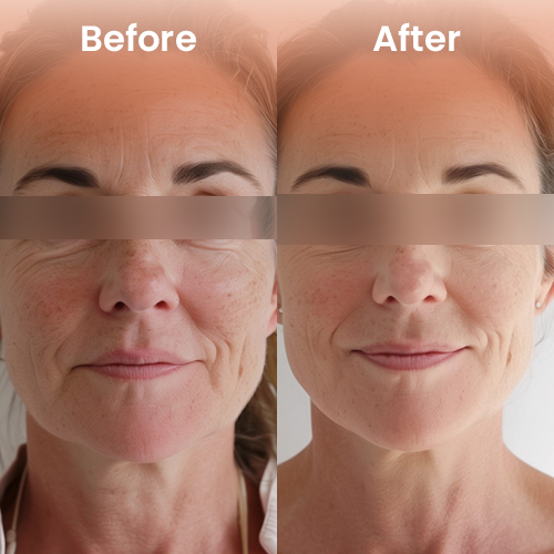 Microneedling before and after – skin rejuvenation and texture improvement