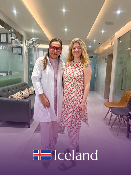 Happy Client from Iceland