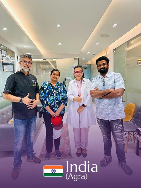 Happy Client from India-Agra