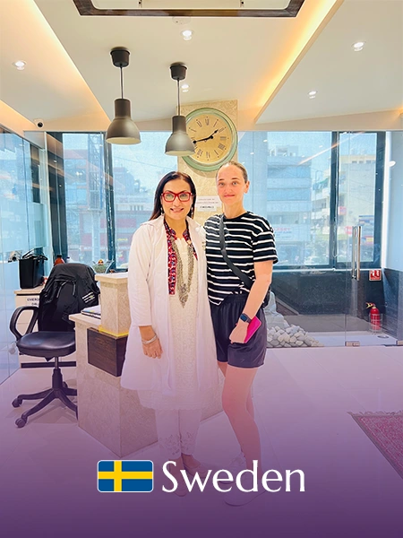 Happy Client from Sweden